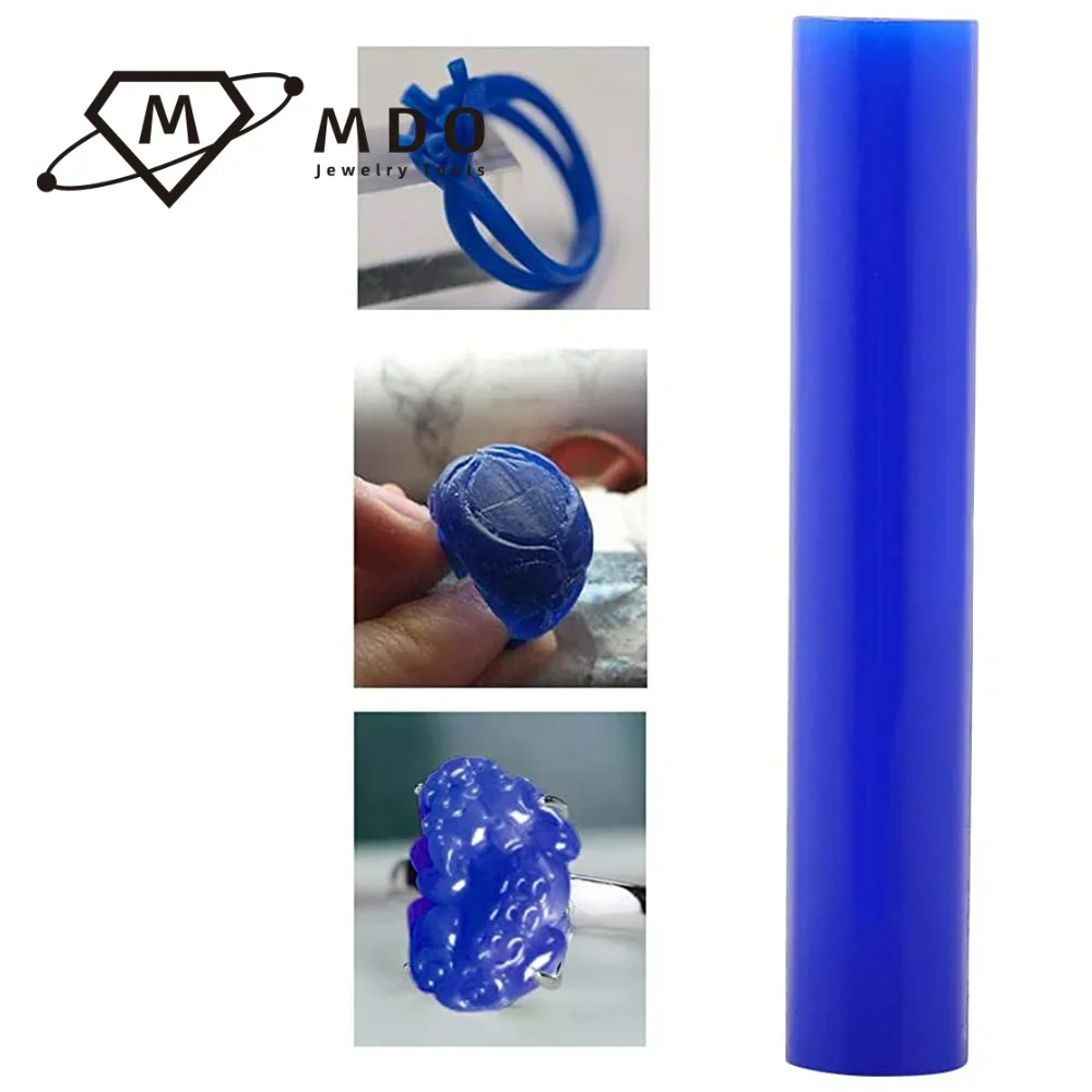 Cire à Bijoux Bleue Pour Fabrication Bagues - Tube Moulage Sculpture Outil De Joaillerie