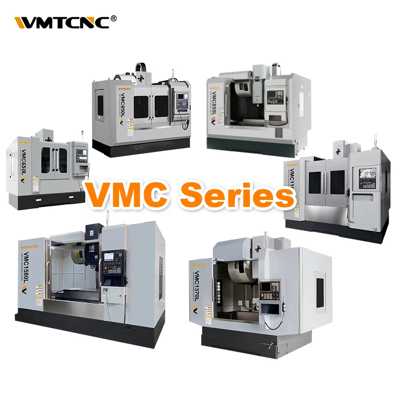 WMTCNC VMC850 Metal 5 Axis CNC Vertical Machining Center VMC850L Milling Machine for Sale in China