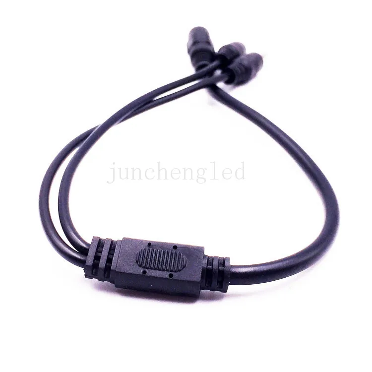 3 Cavi Treccia 8 Piedi 2,4 M DC 2,1x5,5 Mm 12V Maschio Per Alimentazione CCTV Fotocamera Posteriore