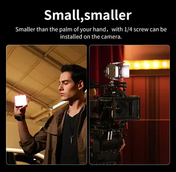 ZHIYUN FIVERAY M20 M20C RGB Video Light 20W Portable Camera Light Temperature 2500K-10000K detail image