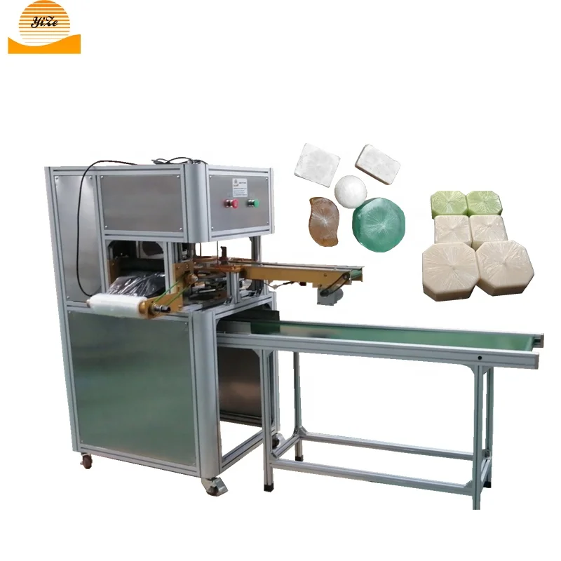 Manual Hotel Soap Pleat Paper Wrapping Packaging Machine Automatic Toilet Stretch Film Soap Packing Wrapper Machine Price