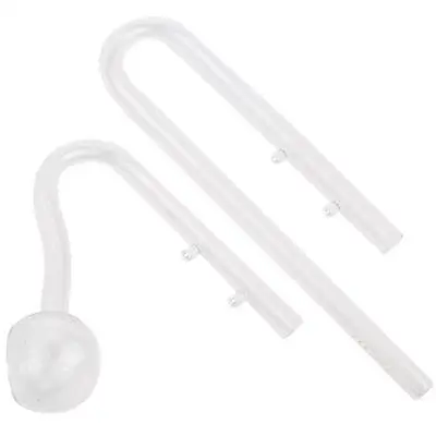 Aquarium ADA Style 13/17mm Glass Lily Pipe Inflow Outflow