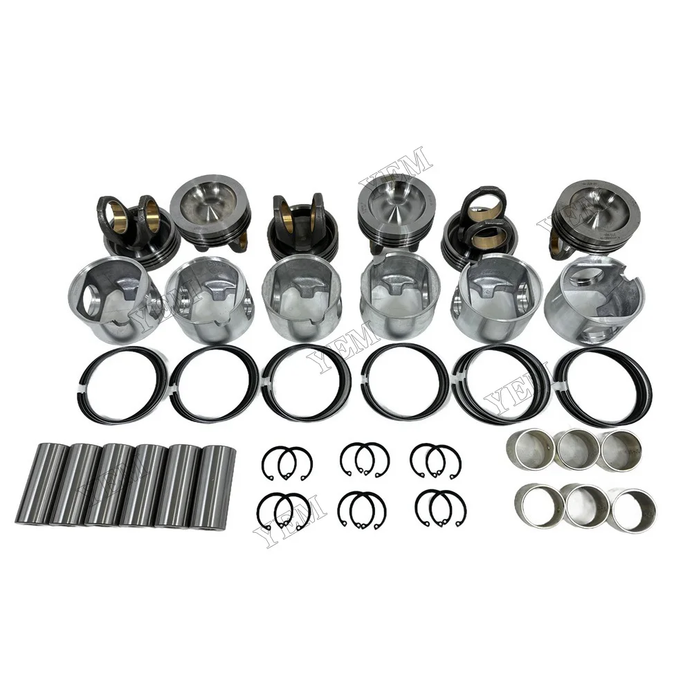 C9 Cylinder Piston Kit With Piston Ring Fits for Caterpillar High Quality Engine Parts 5