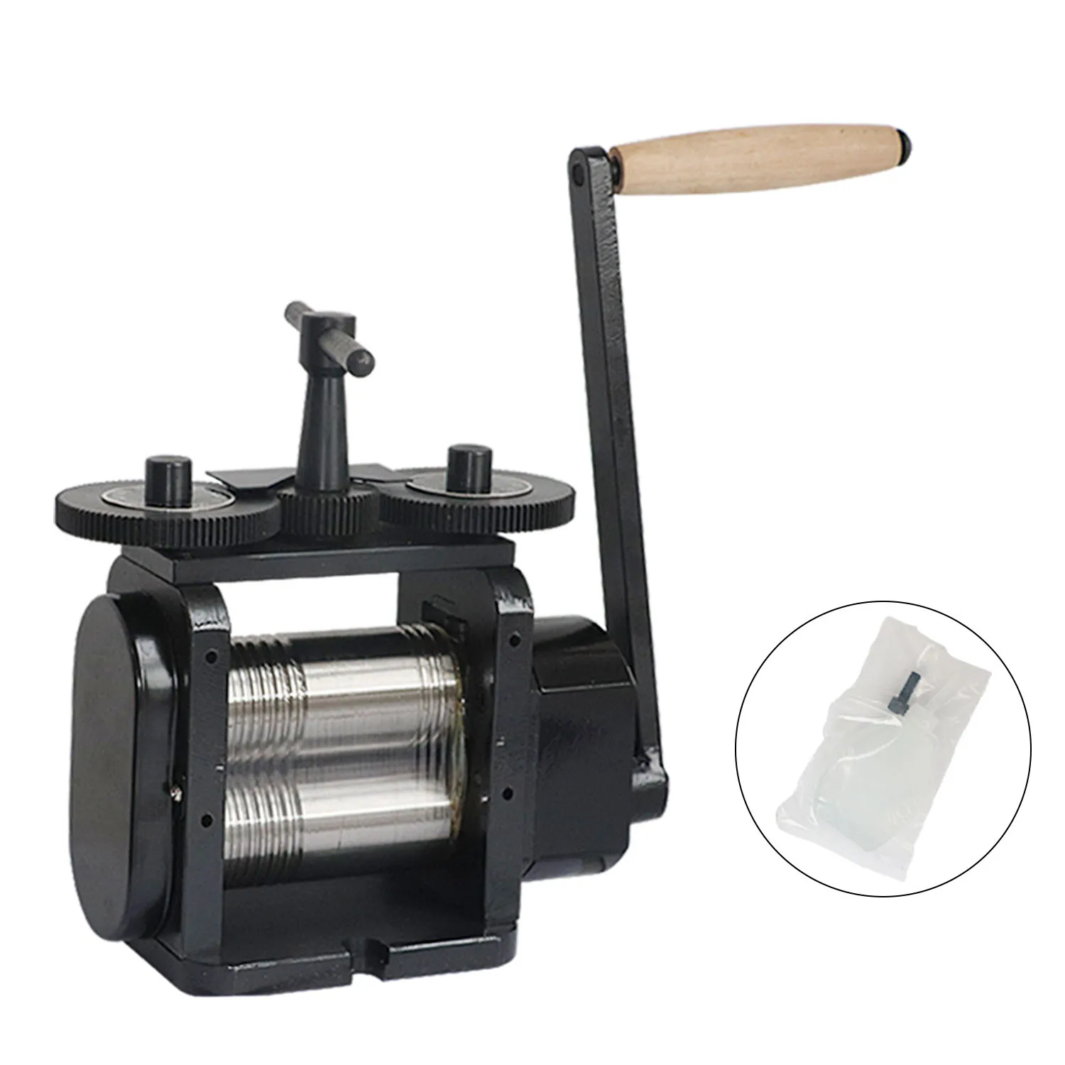 Auble Hand-Operated Jewelry Calendering Machine - DIY Metalworking