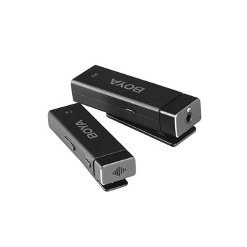 BOYA Four Channel Wireless Mic BY-W4 for Multi People Recording Interview and Vlogs with Smartphone Cameras detail image