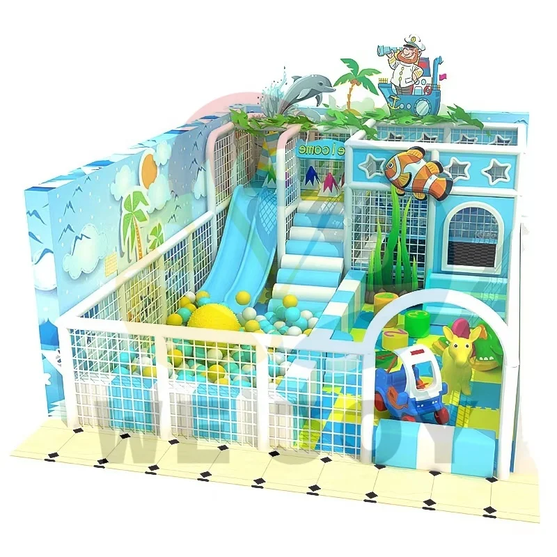 Multifunctional Kids Soft Play Sets for City Park Fun