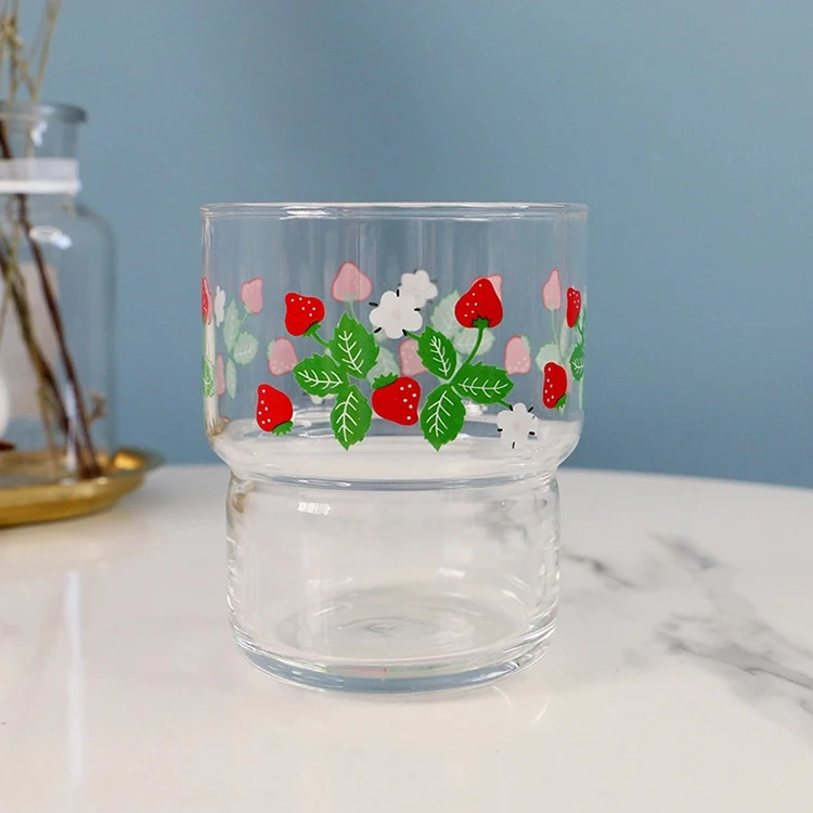 Summer glass ice cream sundae Ice cream cup milkshake drinking glasses cold drinks for home and party.