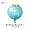 Blue It's a Boy Round Balloon