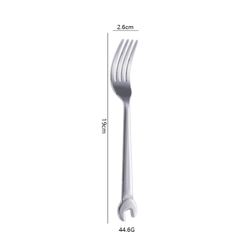 Factory Price Unique Novelty Flatware & Cutlery Set Spanner Cutlery