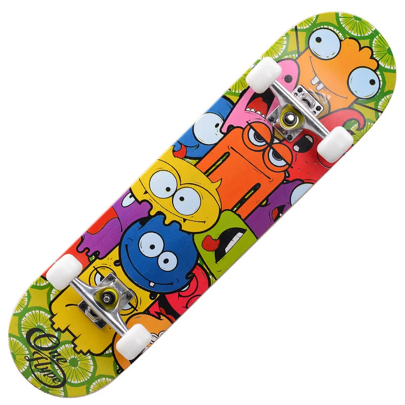 2023 Adult Beginner Buy Custom 7ply Skate Board Kids Children Cruiser