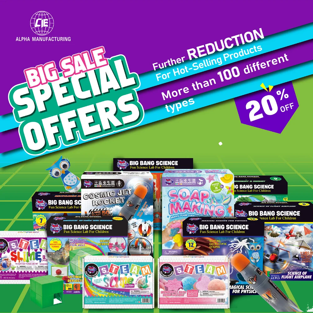 Special Offer from Science Toy Factory Summer Sale Live Show Product