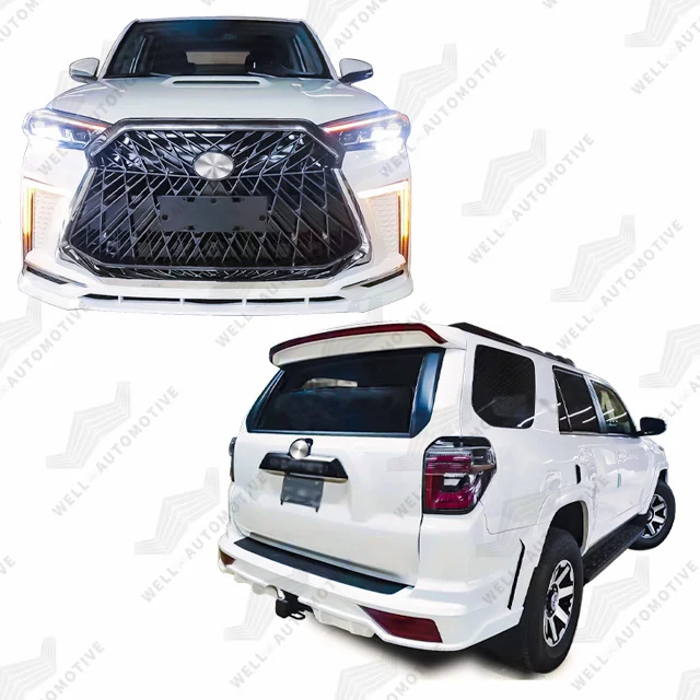 New Style Auto Body Parts Upgrade To Lx Body Kit Front Bumper Abs Grill