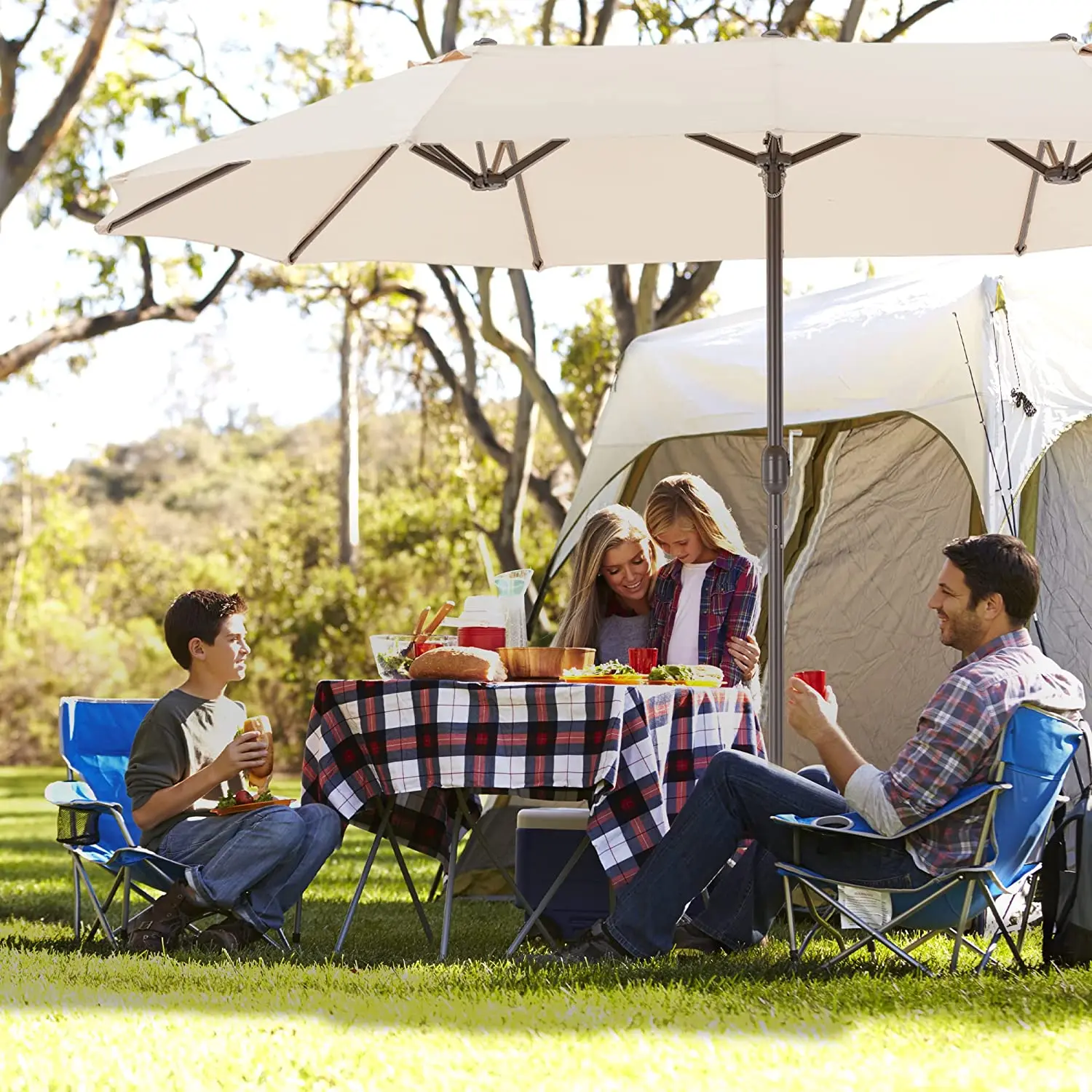 Jhmech Easyinsert Footstep Cast Iron Universal Sun Umbrella Base