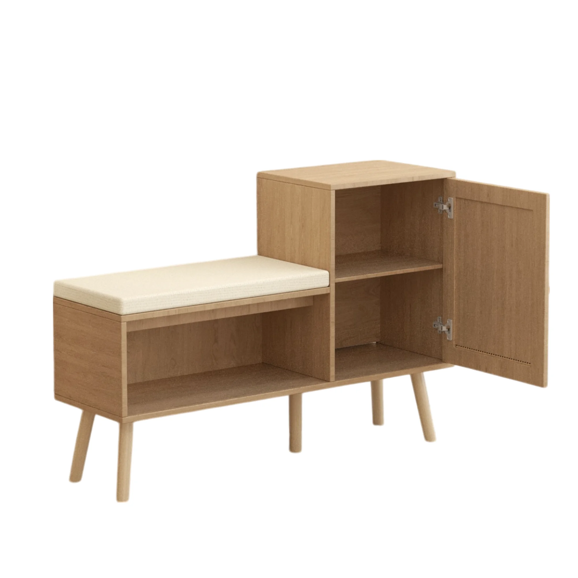 Elvarenae Ravelle Shoe Storage Bench — product detail