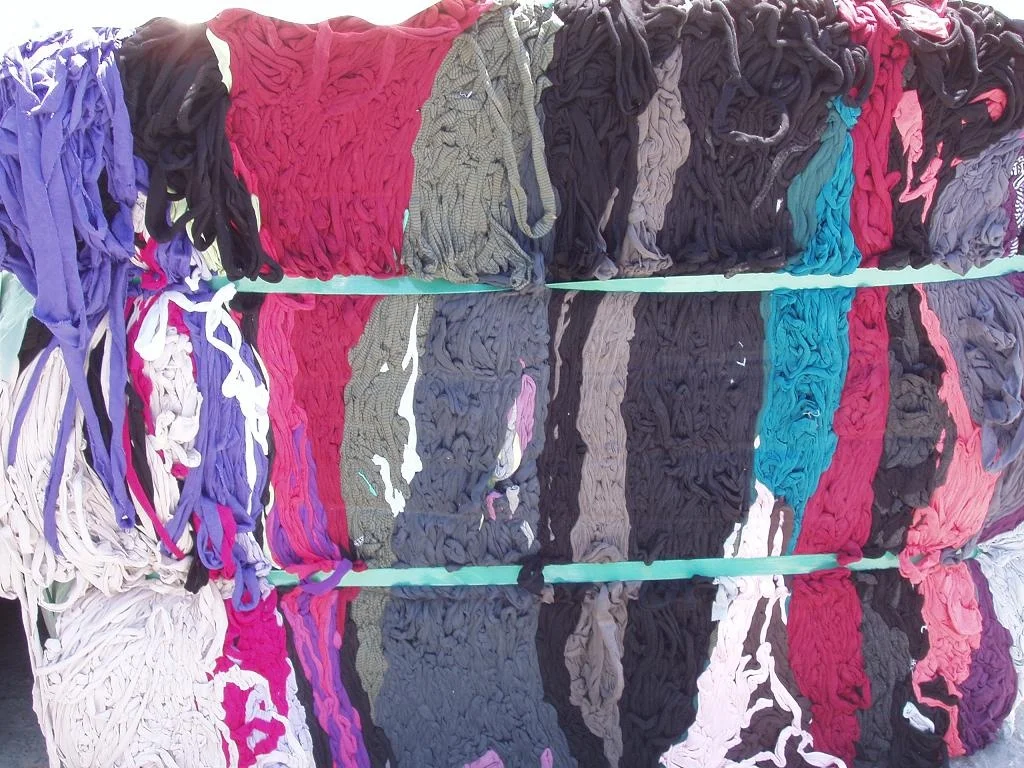 SELVEDGES (RAMA - STRING) MIX COLORS and MIX QUALITY (COTTON, COTTO/LYCRA Etc) BALES WASTE / SCRAP (FOR CARPETS, RUGS Etc)