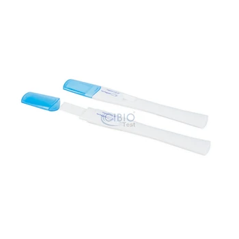 One step early detection pregnancy test midstream with high sensitivity 10 miu CE certified