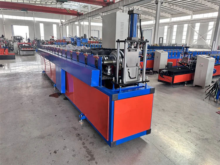 Fully Automatic Pipe Bending Machine Rain Water Steel Downpipe Spout Roll Forming Machines Downspout Gutter and Elbow Machinery