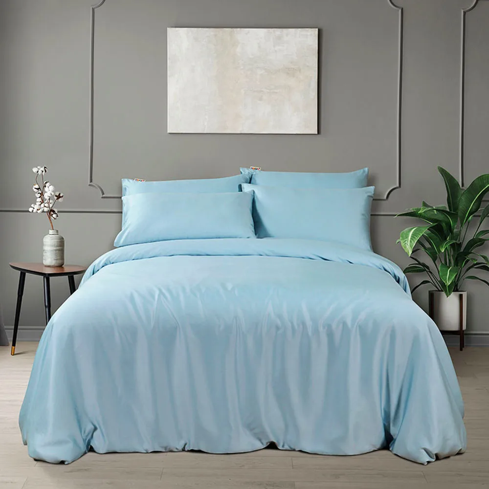 Постельное белье Lyocell из Эвкалиптового волокна, 100% Тенсел, индивидуальный дизайн, Королевский размер