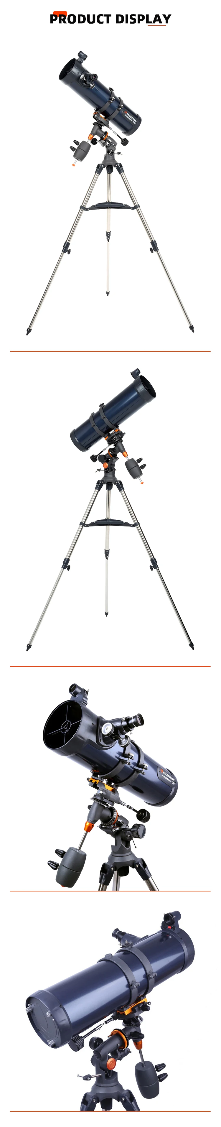Binock Long Range Celestron 130-EQ Telescope - Professional ...