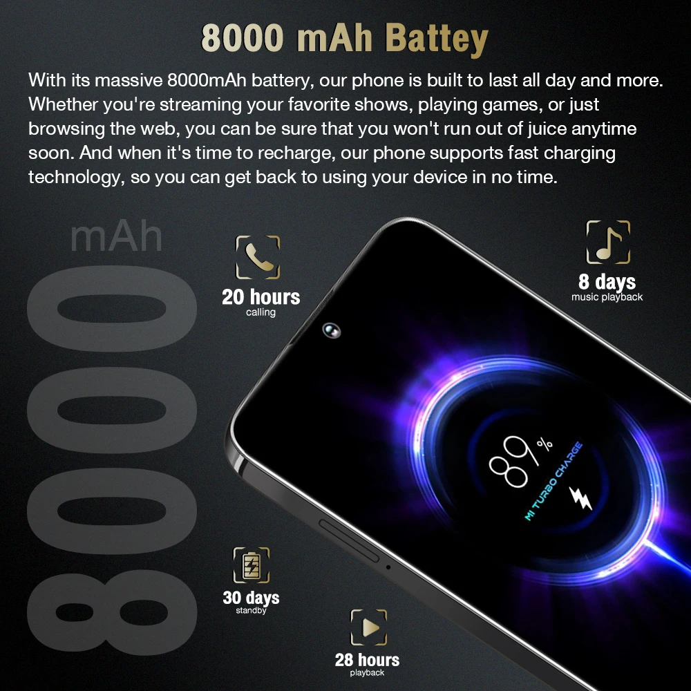 Latest Global Version Smartphone S25 Ultra+ Fold Design Phone High Refresh Rate Screen GPS Spotify 5g LTE Cell Mobile Phone