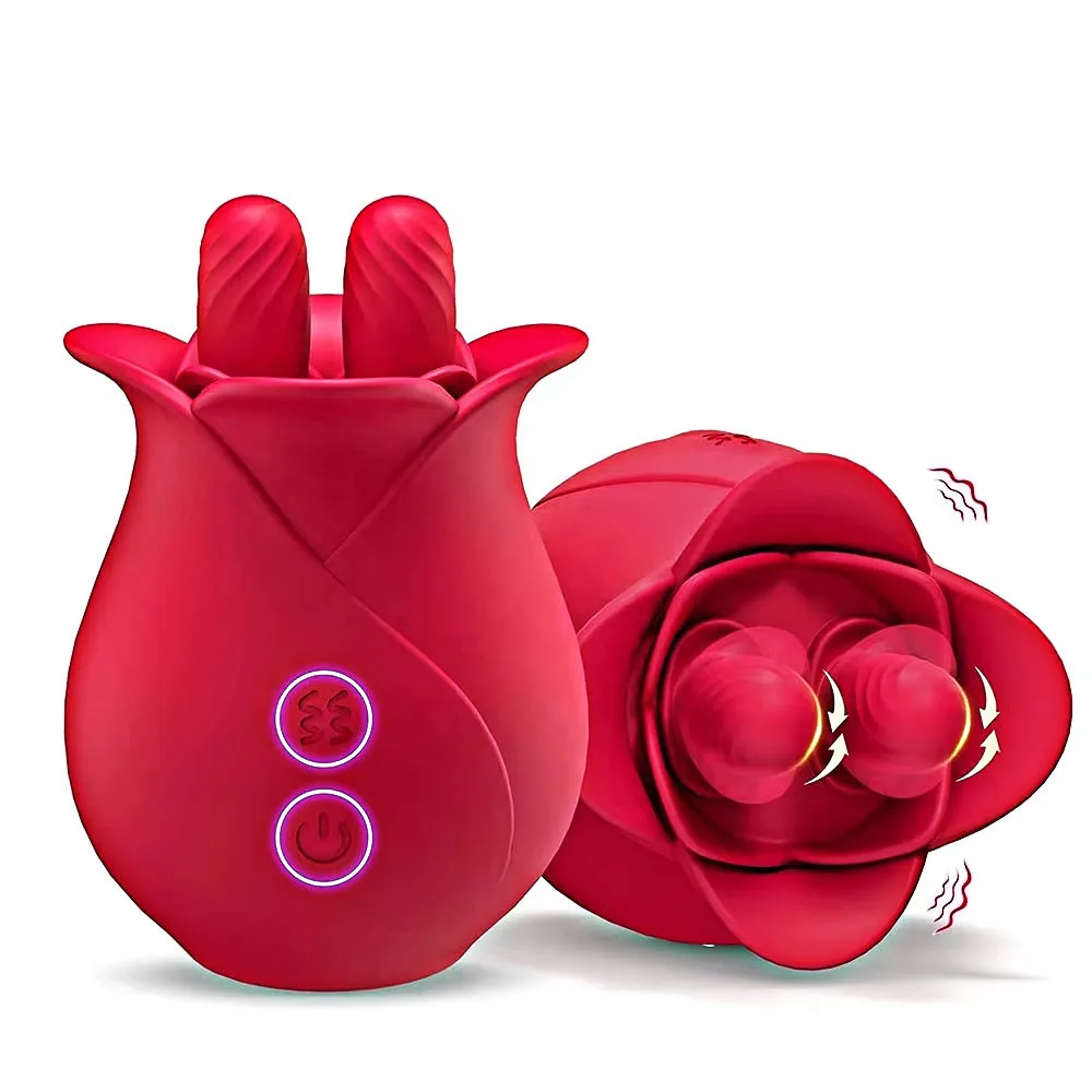 Rose Sex Stimulator for Women Clitoral Nipple Stimulator G Spot Vibrator  Personal Massager Rose Vibrator Sex Toys for Female