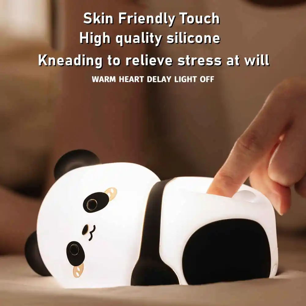 Squishy Lamp Dimmable Nursery Light for Kids Babies
