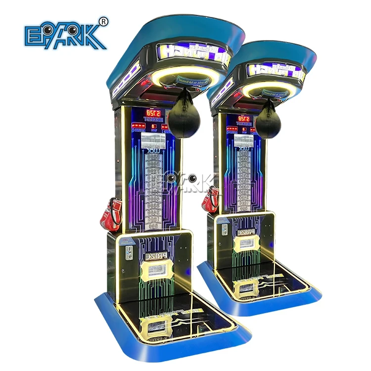 Coin Operated Electronic Boxing Machine Arcade Game Dragon Fist 3  Big Punch Boxing Game Machine