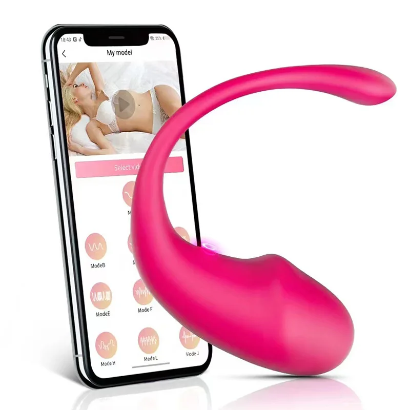 Hot-Selling APP Wireless Remote Control Vibrating Vagina G-spot Panties Shark Stimulator Sex Toys for Women Jumping Egg Vibrator