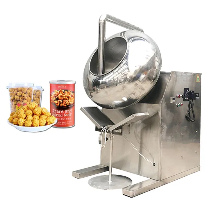 Hot Sale Food Snack Seasoning Powder Mixing Packaging Machine Chicken Chocolate Chips Seasoning Making Mixing Coating Machine