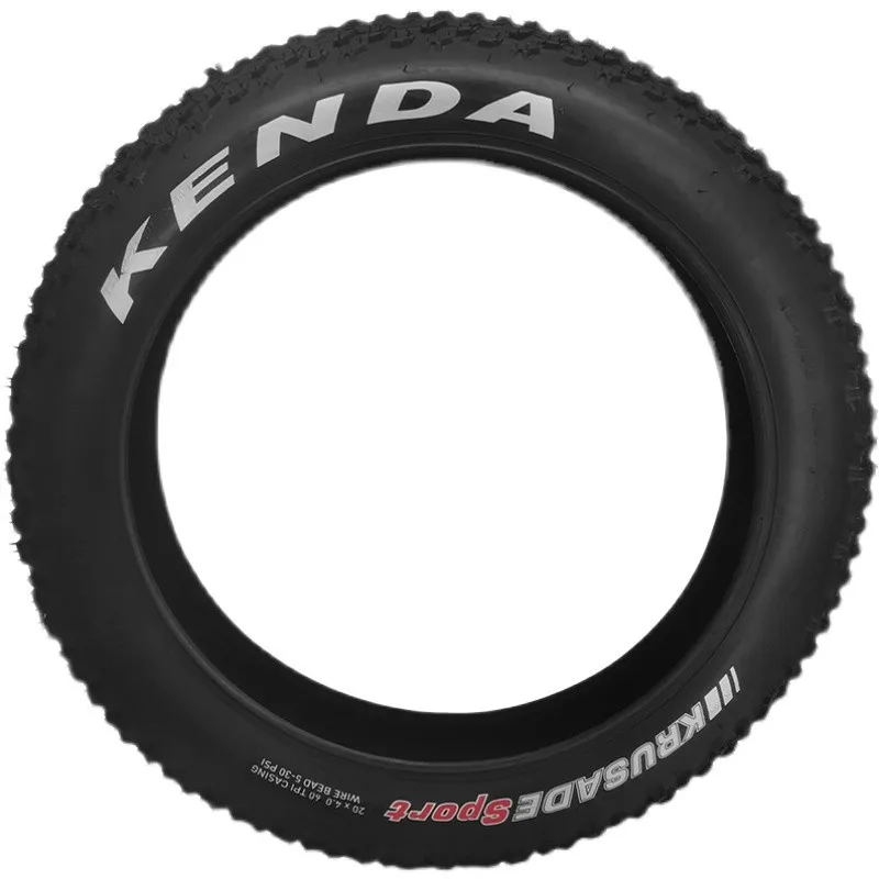 Fat Bike Tire 20x4.0 Bicycle Tyre BLACK BMX Mountain Bike Tire KENDA K1188 Alibaba