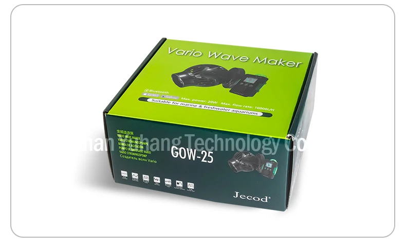 Jecod 2026 GOW Series Modern Desktop Smart Eco-Friendly Plastic Wireless Bluetooth/WiFi Variable-Frequency Aquarium Box product detail 19