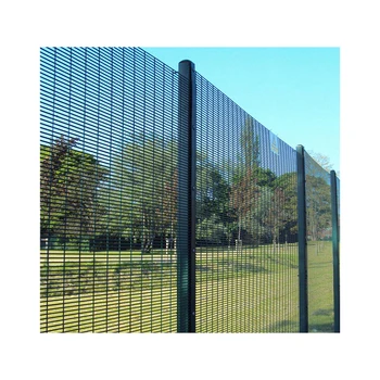 358 anti climb fence sustainable dense mesh fencing anti climb 358 security fence panels