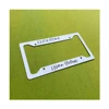 Cornice per Targa Bianco Lucido 12,25"x6,5"x1,15mm