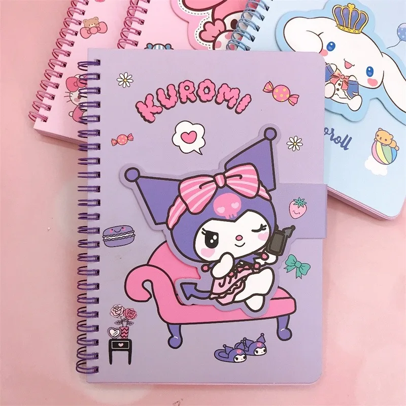 Sanrio Coloring Page Magnetic Buckle Coil Book High-value Cartoon ...