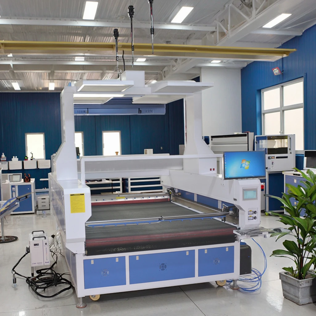 Automatic Laser Cutting Machine for Fabric for Cut Lace on Sublimation Fabric High Precision Laser Engraving