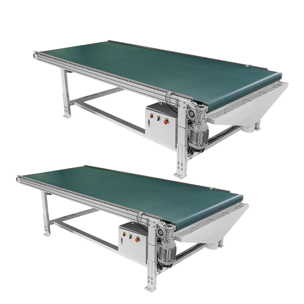 Hongruiyi operates the feeding machine of food-grade aluminum profile belt conveyor