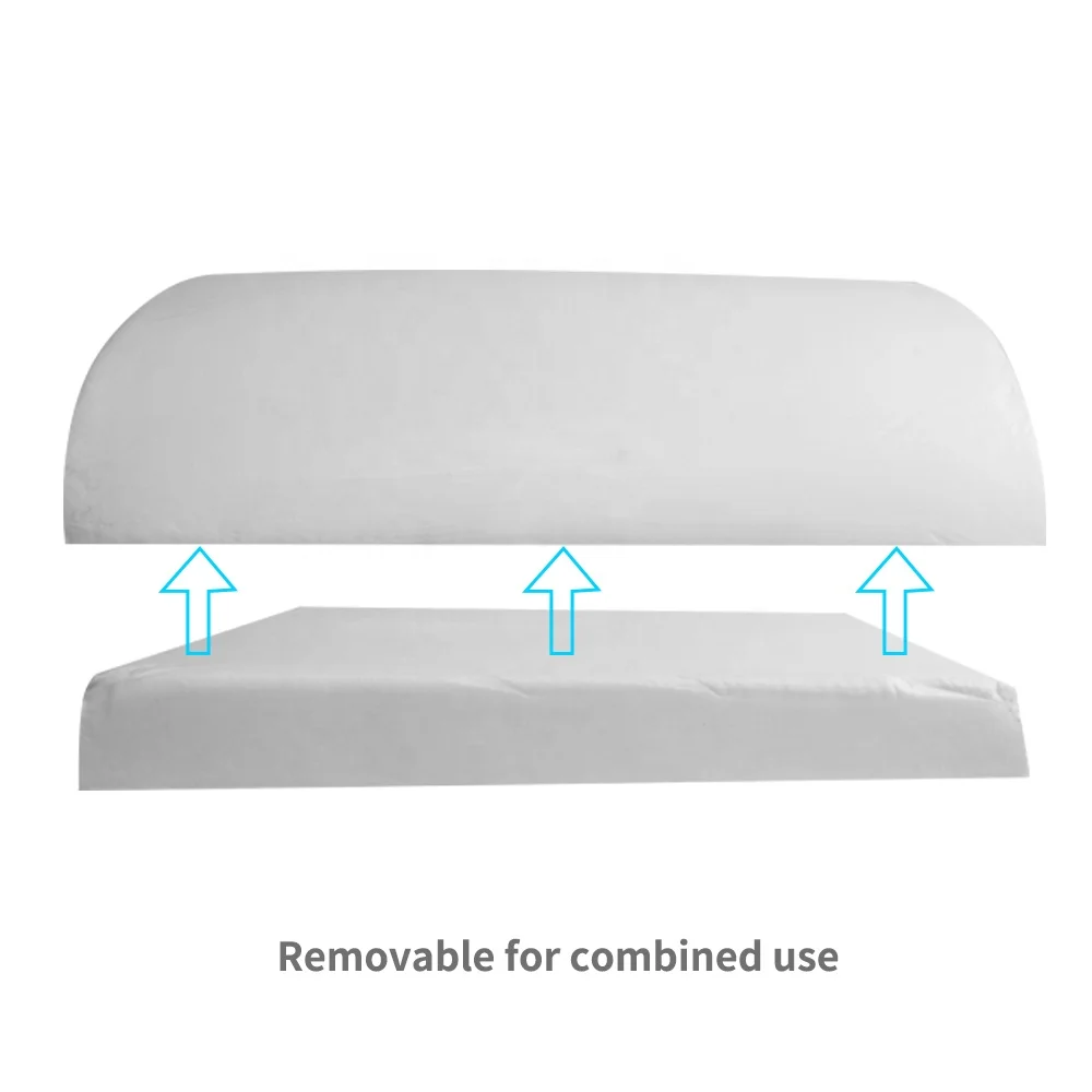 Orthopedic Teardrop Design Memory Foam Footrest Pillow Adjustable Leg Pillow Foot Rest Cushion Ergonomic Foot Rest Under Desk