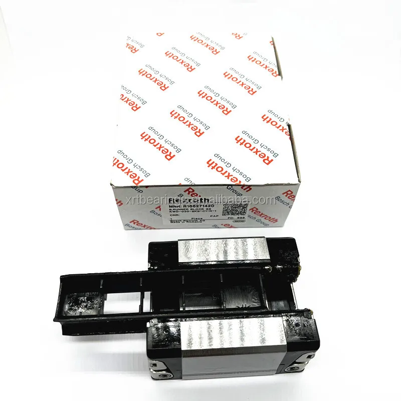 Original Rexroth Linear Guide Block Rail R166121420 R166129420 Linear Guideway Linear Ball Runner Block Bearing