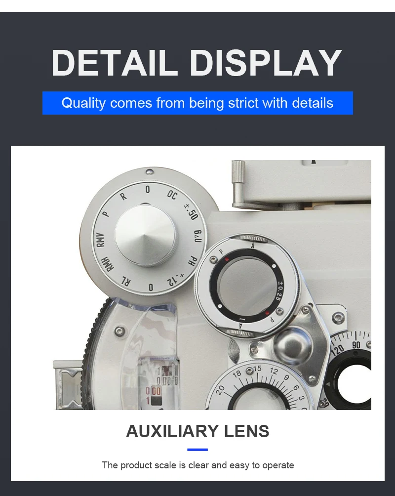 Rightway Brand China Factory Price Ophthalmic Optical Head Manual Phoropter VT-5B for Sale