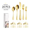 Oro 20 piezas/juego