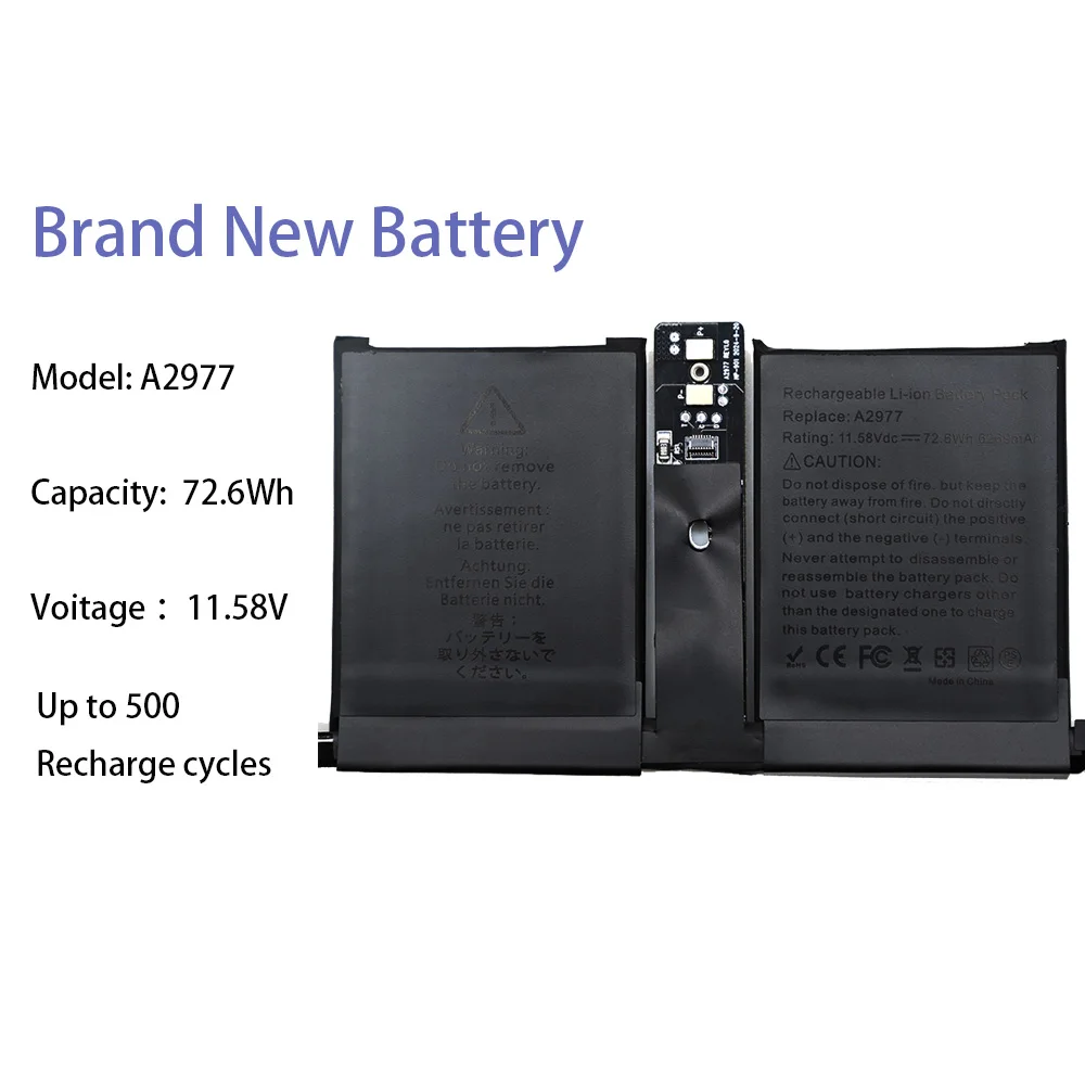 Wholesale 100% Brand New Laptop Battery A2977 for Macbook Pro 14