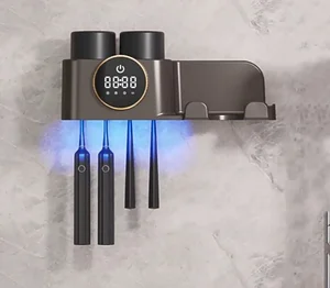 Automatic Cycle UV Sterilization Hair Dryer Holder Family Use Multi-Purpose Teeth Whitening Accessories Heating Drying Function