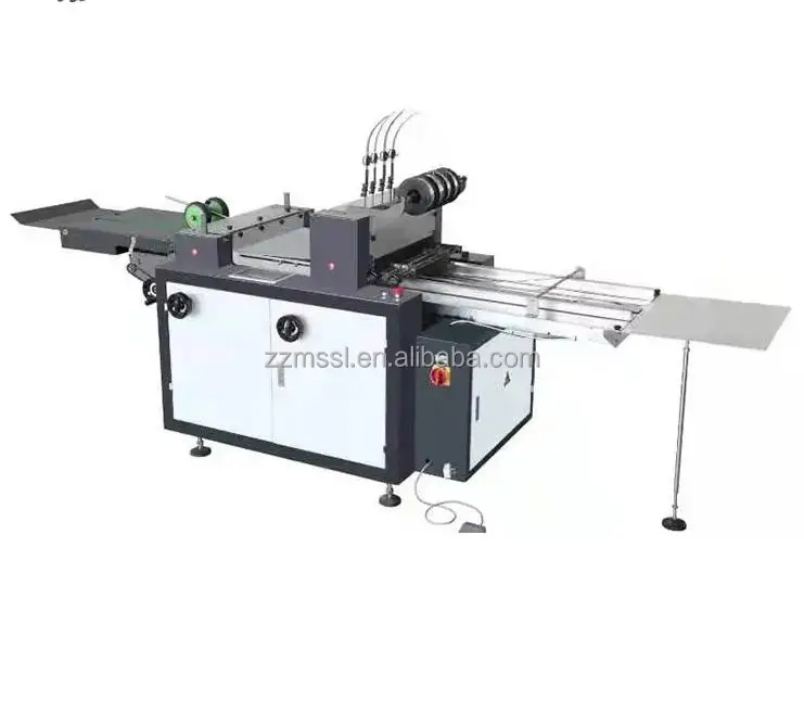 Automatic Booklet Maker A3 Catalog Folding Machine A4 Staple Binding Brochure Staple Saddle Stitch
