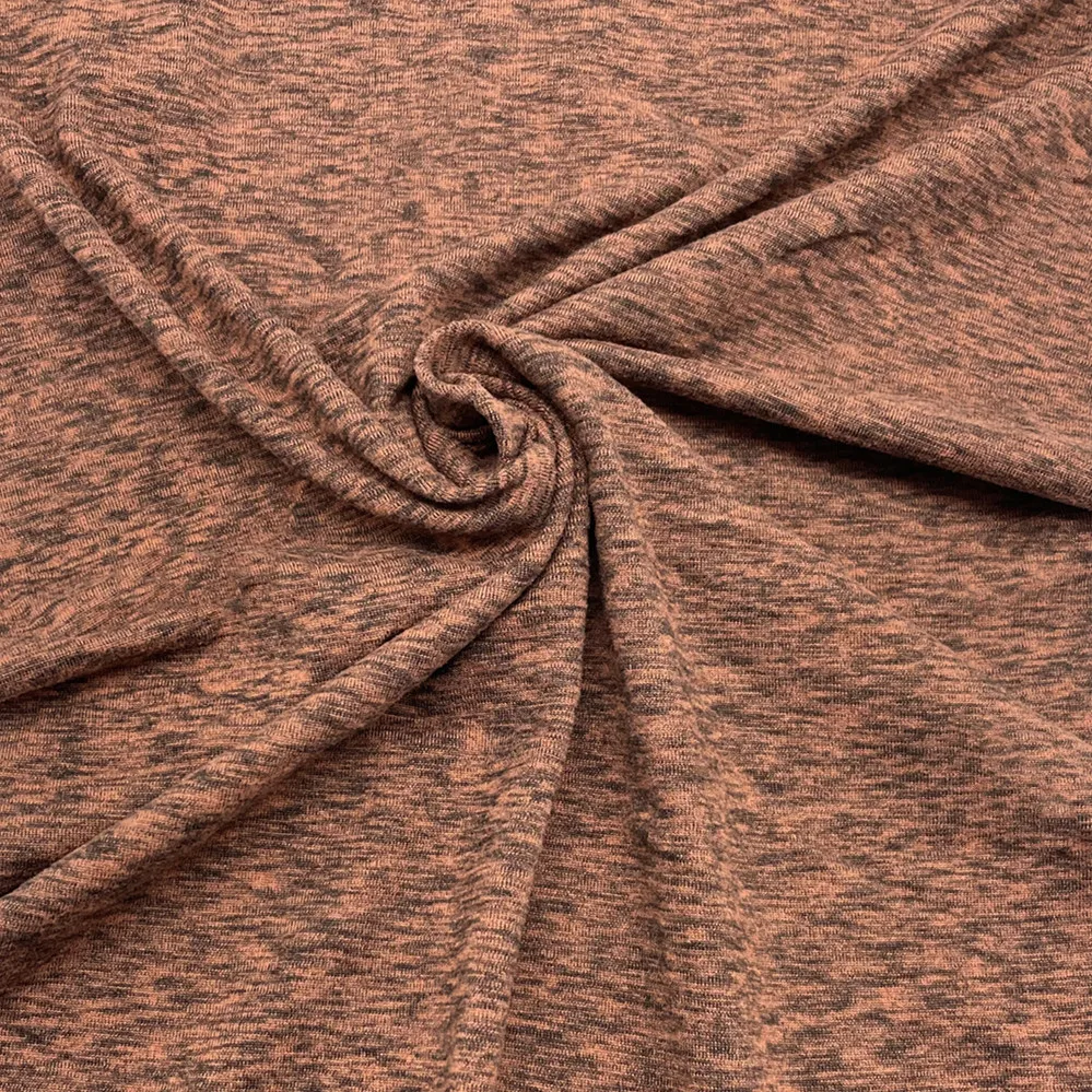 工厂热销优质阳离子聚酯氨纶平纹针织面料透气弹力弹性瑜伽裤运动服