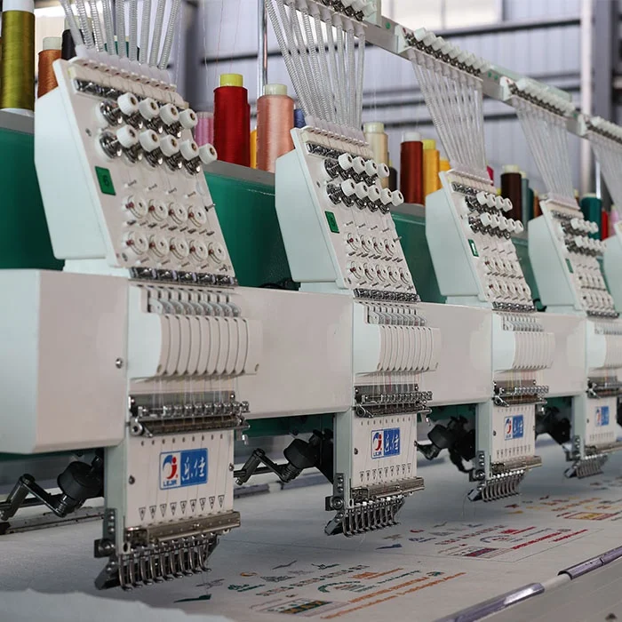 Dahao Computer High Speed 9 Needle Tajima Industrial Computerized Flat Embroidery Machines