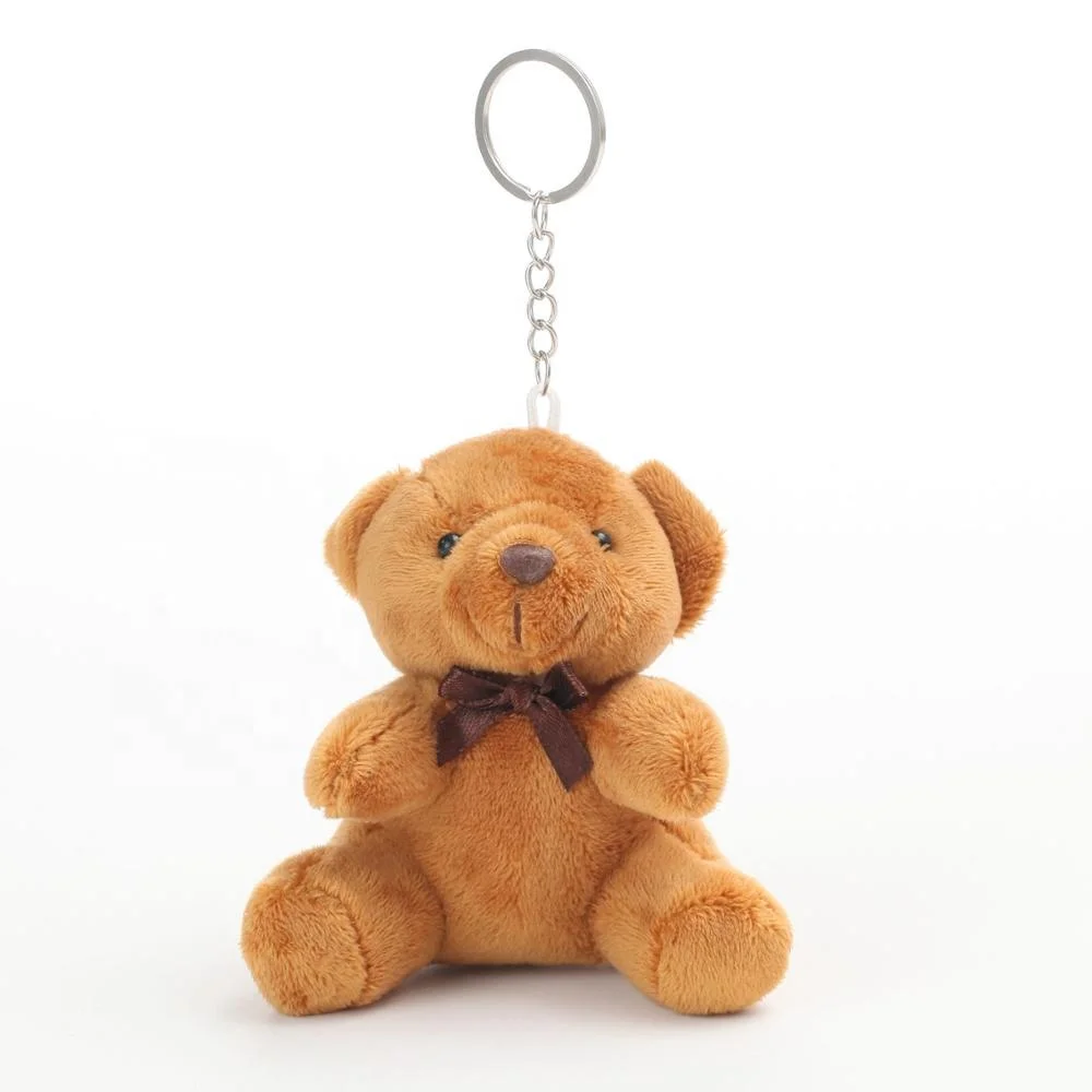 1pc Creative Dog Shaped Keychain Pendant, Teddy Bear Plush Bag Hanging  Decoration