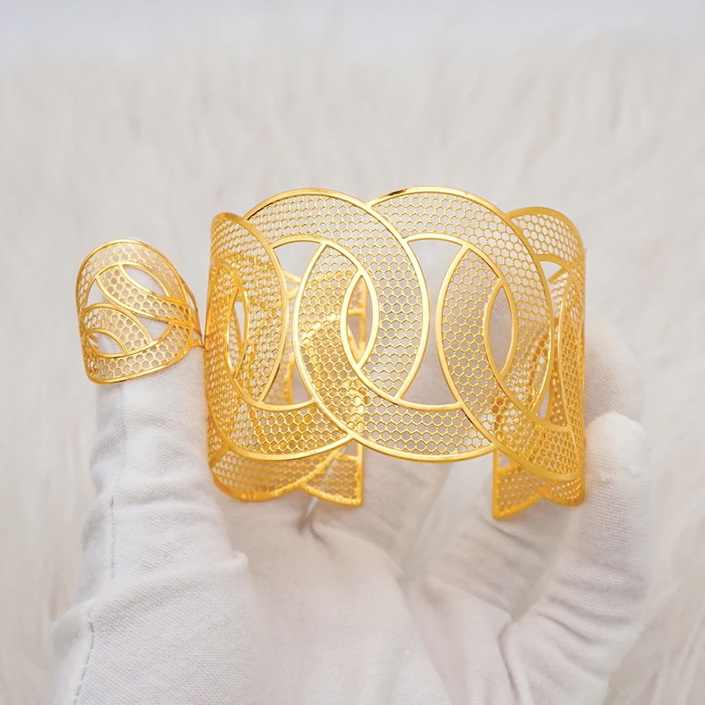 GDJWRI H41 Luxury 18K Gold Plated Jewelry - Elegant Bracelets