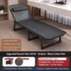 56*170cm Raya Verde + Colchoneta Transpirable 4D (Negro)