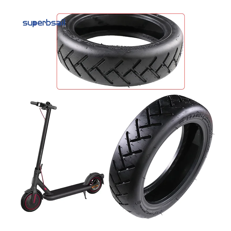 Mi4 Ultra 250x54 tubeless 10 inches Spare parts for Xiaomi 4 Ultra scooter Dura-gel tire anti-puncture tubeless tire black glue manufacture