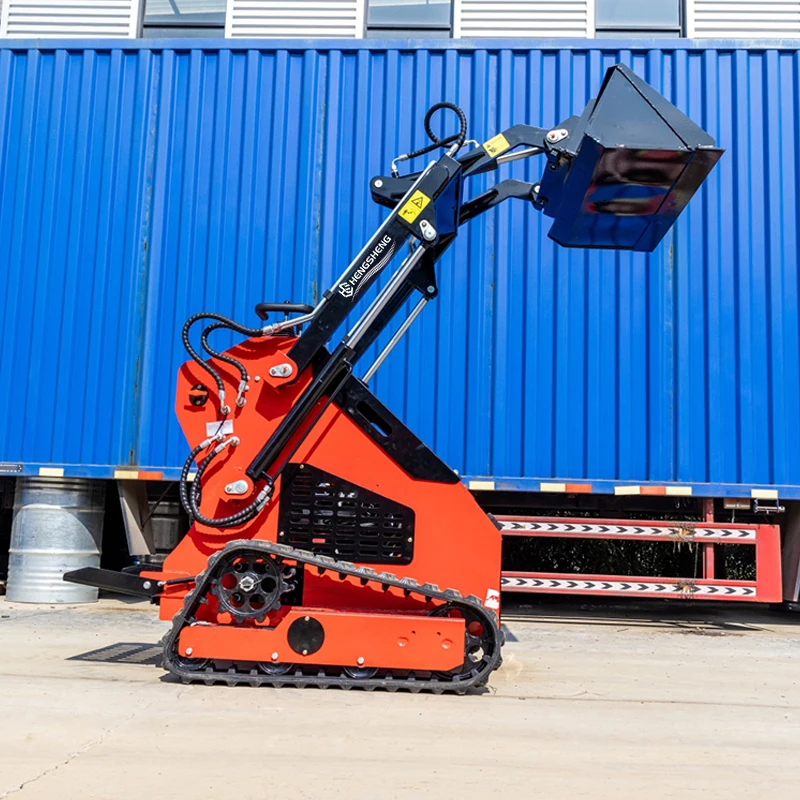 CE/EU/EPA HS320T Crawler-type Skid Loader Youpu Diesel Engine Bucket Capacity0.15m³ Snow Removal Material Construction Machine